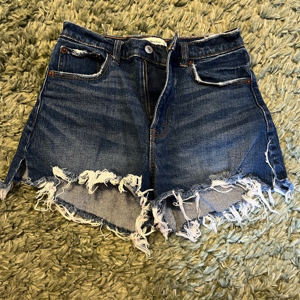 High rise shorts
